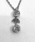 Pendentif Pendentif en or blanc 18 carats avec diamants 58 Facettes AB245