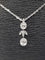 Pendentif Pendentif en or blanc 18 carats avec diamants 58 Facettes AB245