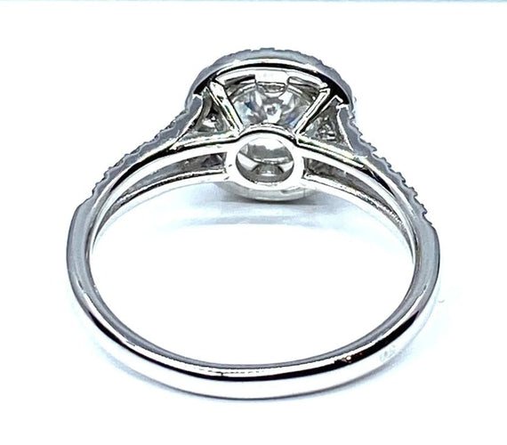 Bague 50 Bague - Diamants en or blanc 18 carats 0,40 ct 58 Facettes AB262
