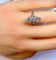 Bague 49 Bague marquise en or blanc 18 carats et diamants 58 Facettes AB261