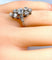 Bague 49 Bague marquise en or blanc 18 carats et diamants 58 Facettes AB261