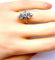 Bague 49 Bague marquise en or blanc 18 carats et diamants 58 Facettes AB261
