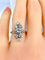 Bague 49 Bague marquise en or blanc 18 carats et diamants 58 Facettes AB261