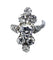 Bague 49 Bague marquise en or blanc 18 carats et diamants 58 Facettes AB261