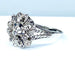 Bague 60 Bague cœurs en or blanc 18 carats et diamants 58 Facettes AB257