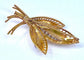 Broche Broche en or jaune 18 carats et diamants 58 Facettes AB268