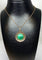Pendentif Pendentif en or jaune 18 carats à cabochon de malachite 58 Facettes AB286