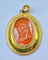 Pendentif Pendentif camée en cornaline en or jaune 18 carats 58 Facettes AB284