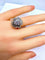Bague 56 Bague en platine avec diamants baguette et brillants 58 Facettes AB288