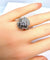 Bague 56 Bague en platine avec diamants baguette et brillants 58 Facettes AB288
