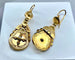 Boucles d'oreilles Boucles d’oreilles pendantes en or jaune 18 carats et perles fines 58 Facettes AB300