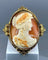 Broche Broche camée coquille en or jaune 18 carats vers 1850 58 Facettes AB302