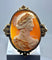 Broche Broche camée coquille en or jaune 18 carats vers 1850 58 Facettes AB302