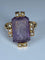 Bague 51 Bague intaille et perles fines en or jaune 18 carats 58 Facettes AB58