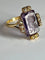 Bague 51 Bague intaille et perles fines en or jaune 18 carats 58 Facettes AB58
