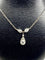 Collier Collier pendentif en or blanc 18 carats et diamants, vers 1910-1920 58 Facettes AB326