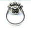 Bague 51 Bague marguerite en or blanc 18 carats et diamants 58 Facettes AB332