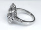 Bague 52 Bague marguerite en or blanc 18 carats avec diamants 58 Facettes AB333