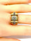 Bague 58 Bague Tank en or jaune 18 carats et diamants 58 Facettes AB339