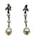 Boucles d'oreilles Boucles d’oreilles en or 18 carats, perles et diamants vers 1900 58 Facettes AB358