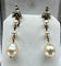 Boucles d'oreilles Boucles d’oreilles en or 18 carats, perles et diamants vers 1900 58 Facettes AB358