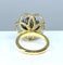 Bague 52 Bague en or 18 carats et argent avec perle fine et diamants 58 Facettes AB348