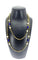 Collier Collier chaîne en or jaune 18 carats, perles et émail bleu 58 Facettes AB377