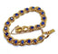 Bracelet Bracelet en or jaune 18 carats et saphirs de Ceylan 58 Facettes AB425