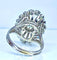 Bague Bague en or blanc 18 carats sertie de diamants 58 Facettes AB429