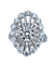 Bague Bague en or blanc 18 carats sertie de diamants 58 Facettes AB429