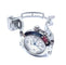 Montre Cartier Pasha GMT - Montre en acier aux méridiens 58 Facettes AB442