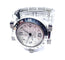 Montre Cartier Pasha GMT - Montre en acier aux méridiens 58 Facettes AB442