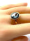 Bague 54 Bague en or jaune 18 carats avec camée en onyx, vers 1880 58 Facettes AB446