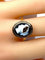 Bague 54 Bague en or jaune 18 carats avec camée en onyx, vers 1880 58 Facettes AB446