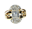 Bague 56 Bague en or jaune 18 carats et diamants, vers 1930 58 Facettes AB449