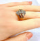 Bague 56 Bague en or jaune 18 carats et diamants, vers 1930 58 Facettes AB449