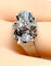 Bague 52.5 Bague en or blanc 18 carats et diamants, vers 1930 58 Facettes AB451