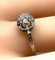 Bague 55 Bague solitaire diamant 0,60 ct en or blanc 18 carats et platine 58 Facettes AB457