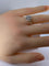 Bague 51 Bague en or blanc 18 carats avec diamant taille brillant 58 Facettes AB462
