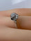 Bague 51 Bague en or blanc 18 carats avec diamant taille brillant 58 Facettes AB463