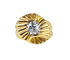 Bague 50 Bague en or jaune 18 carats avec diamant taille ancienne 58 Facettes AB466