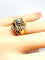 Bague 50 Bague en or jaune 18 carats avec diamant taille ancienne 58 Facettes AB466