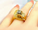 Bague 50 Bague en or jaune 18 carats avec diamant taille ancienne 58 Facettes AB466