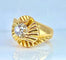 Bague 50 Bague en or jaune 18 carats avec diamant taille ancienne 58 Facettes AB466