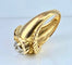 Bague 50 Bague en or jaune 18 carats avec diamant taille ancienne 58 Facettes AB466