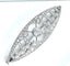 Broche Broche en or blanc 18 carats et platine sertie de diamants vers 1900 58 Facettes AB473