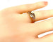 Bague 53 Bague toi et moi en or jaune 18 carats, diamant et perle 58 Facettes AB470