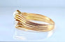 Bague 53 Bague toi et moi en or jaune 18 carats, diamant et perle 58 Facettes AB470