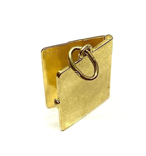 Pendentif Pendentif passeport en or jaune 18 carats 58 Facettes AB474