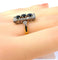 Bague 58 Bague en or 18 carats sertie de saphirs et diamants, vers 1900 58 Facettes AB483